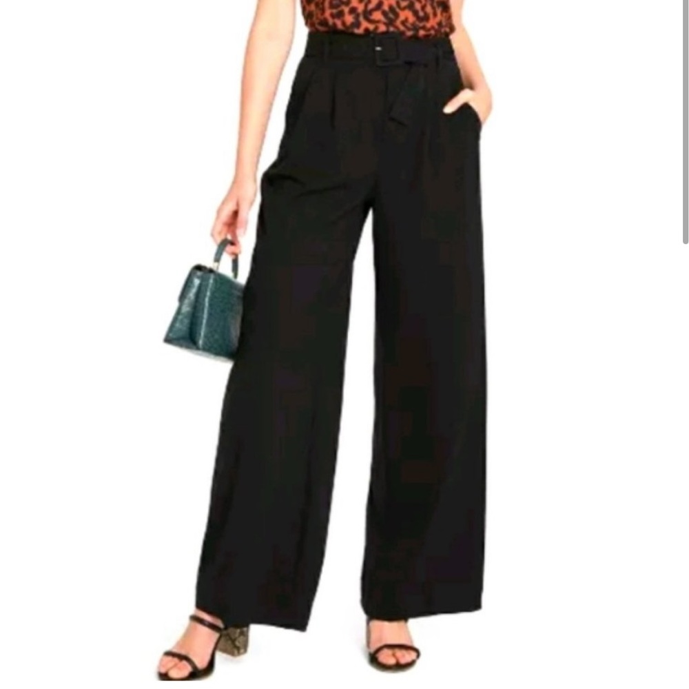 A New Day Black Wide Leg Trouser